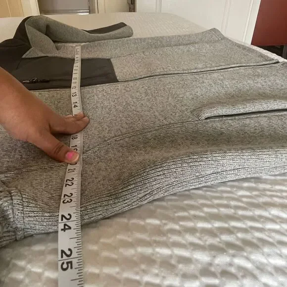 Swiss Tech Men's Gray Full Zip Coats Fleece Winter Jacket L/G (42-44) - Picture 7 of 9